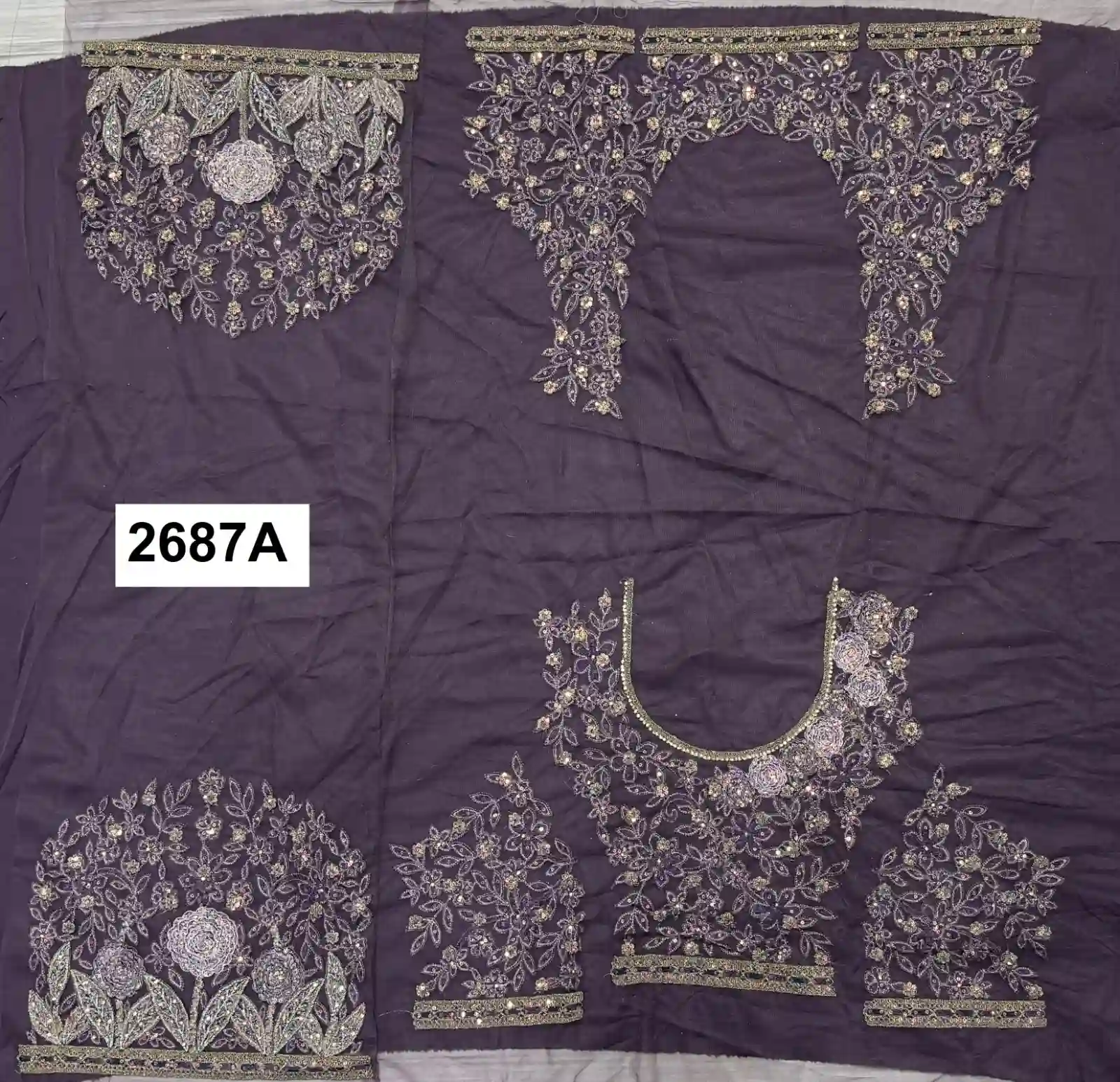 Anjani Art 2687A To 2687D Heavy Net Wholesale Lehenga Catalog — Wholesale Lehenga, MPA wholesale from Surat — Photo 15